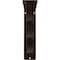 Ekena Millwork Loera Wrought Iron Bracket, (Triple center brace), Antiqued Bronze 2"W x 5 1/2"D x 8"H BKTM02X05X08TLOABZ - alternate 4